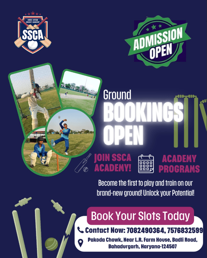 SSCA Cricket Academy (The High-Energy Post)